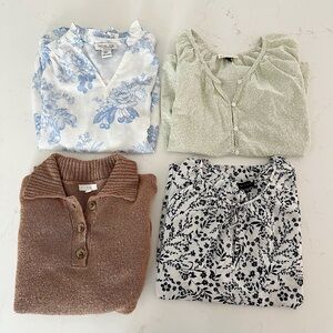 • 4 women’s blouses •